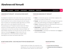 Tablet Screenshot of abnehmen-mit-vernunft.de